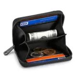 Японский кошелек, монеты подходит для мужчин и женщин с молнией, система хранения, анти-кража