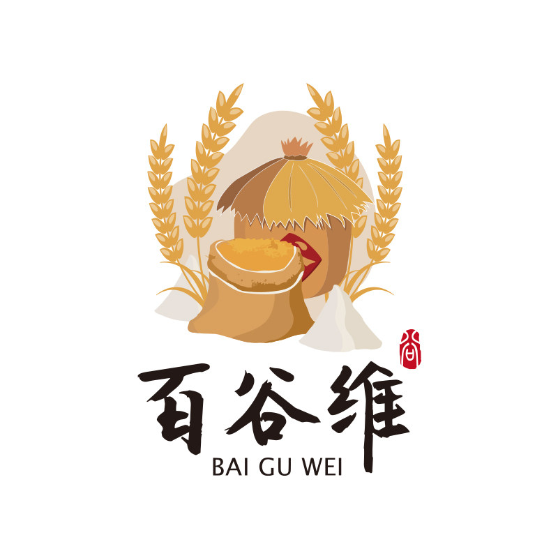 百谷维食品企业店的LOGO