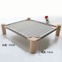 Dog cot pet bed cat cot Teddy Shih Ted deer dog blue cat English short removable and washable cat litter kennel hammock