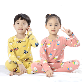 Home wear, autumn clothes, long johns, pure cotton pajamas