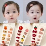 Детские шпильки для волос для младенца, щипцы, безвредная заколка для волос, милый аксессуар для волос, не повреждает волосы