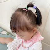 Эластичная детская безвредная резинка для волос, высококачественный аксессуар для волос, не повреждает волосы