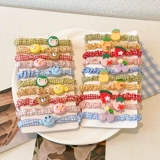 Детский аксессуар для волос, безвредная резинка для волос, не повреждает волосы