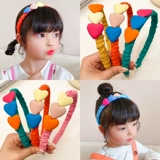 Нескользящий детский ободок, аксессуар для волос, шпильки для волос, популярно в интернете, новая коллекция