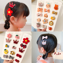 Girl baby cute super germination less hair growth lanugo hair clip hair clip hair clip headdress fine hair clip hair clip hair clip