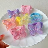 Детская безвредная резинка для волос, заколка для волос с бантиком, аксессуар для волос, коллекция 2023, не повреждает волосы