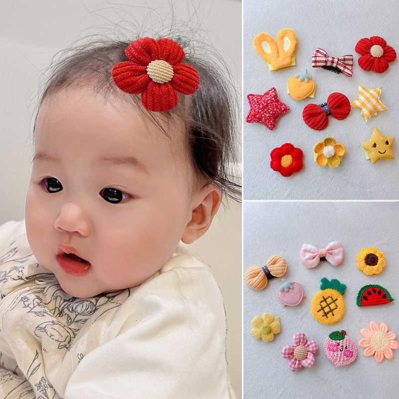 Baby hairpin Baby unhurt hair Hair Accessories Children Cute Super Cute Sweaty Clips Little Girl Hair Clip Girl Hair Accessories