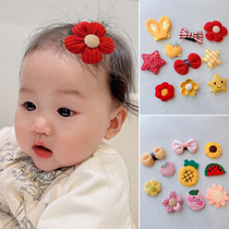 Baby hairpin Baby unhurt hair Hair Accessories Children Cute Super Cute Sweat Hair Clip Little Girl Hairpin Girl Hair Dressing