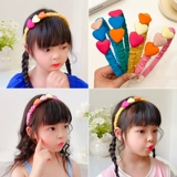 Нескользящий детский ободок, аксессуар для волос, шпильки для волос, популярно в интернете, новая коллекция