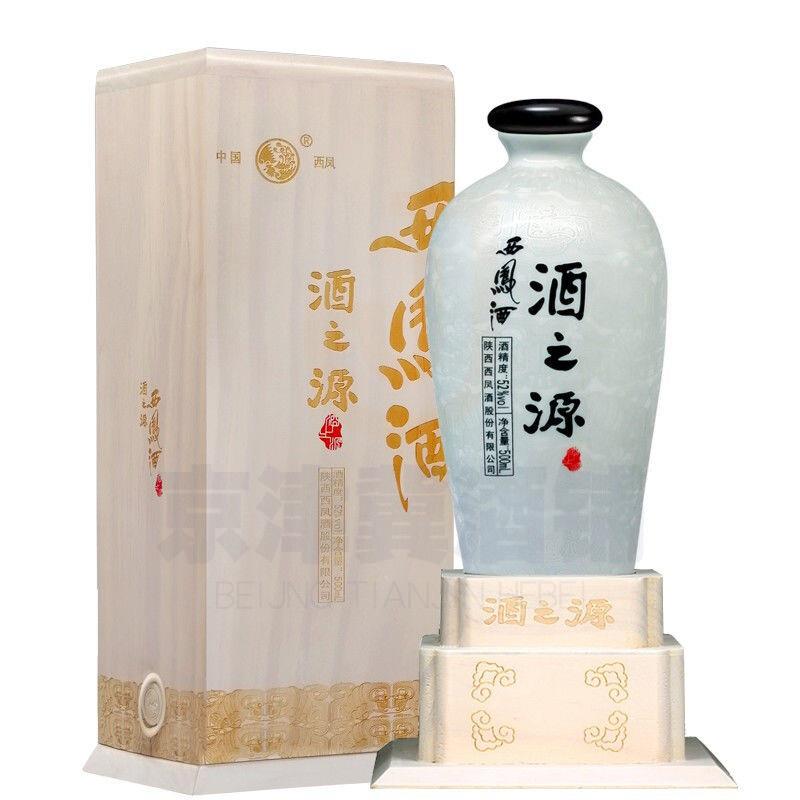 西凤酒酒之源陈年凤香型白酒52度精致木盒装单瓶500ml特价评价