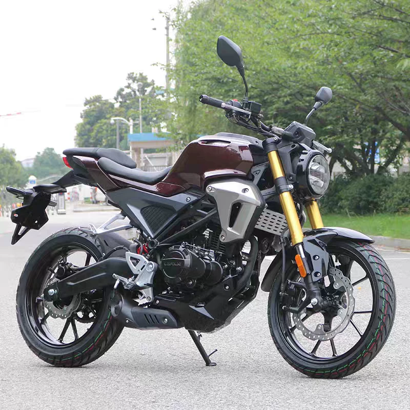Гоши мощность точка Bentian CB150R уличный автомобиль Шеньжу Гром V8 200cc тяжёлый моторный транспорт мотоцикл мотоцикл