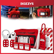 BOZZYS industrial energy isolation lock LOTO shutdown maintenance equipment locking tool kit combination set BD-ZT1