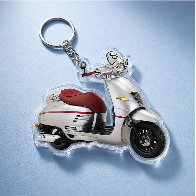 Suitable for Peugeot Django 150 Motorcycle Modification Peripheral Acrylic Keychain Key Shell Accessories Suitable for Peugeot Django 150 Motorcycle Modification Peripheral Acrylic Keychain Key Shell Accessories