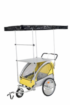 Hiking Tibet Hiking Vehicle Bicycle Trailer Internet Celebrity Same Style Universal Wheel Travel Live Broadcast Cart Lightweight Long Distance