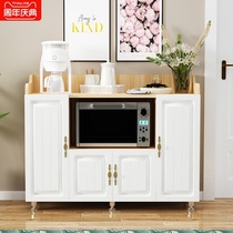 Dining side cabinet Nordic living room side cabinet Storage cabinet Wine cabinet Modern simple cupboard Kitchen cabinet Solid wood tea cabinet