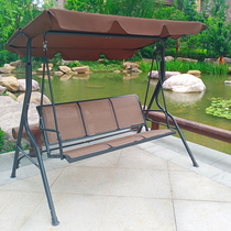 Outdoor swing hanging chair courtyard outdoor balcony wrought iron home hammock Adult Net red rocking chair outdoor swing chair