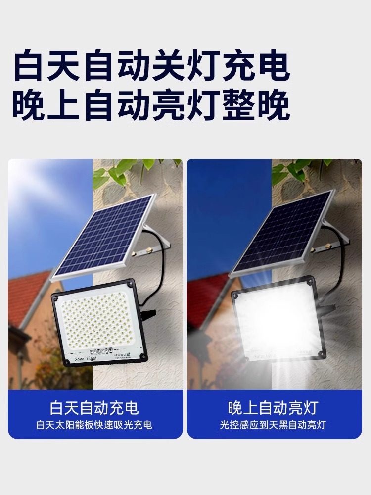 [Xiaoli]Solar Outdoor Lights, Street Lights, Garden Lights, Household Led, Super Bright, New Model, High Power, Waterproof