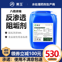 Reverse Osmosis Scale Inhibitor RO Membrane Scale Inhibitor Purified Water Treatment Equipment Scale Inhibitor 8x Concentrate 25KG