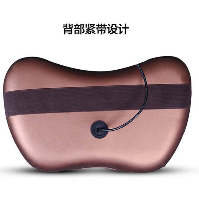 Waist, Cervical Spine, Neck, Waist, Shoulder, Back, and Lumbar Massager, Car-Mounted, Home-Use Electric Cushion Massage Pillow