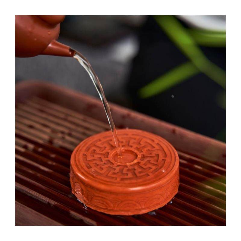 Minan Quanzhou Ancient Red Brick Retro Dry Bubble Tray Maintenance Teapot Mat Tea Cup Holder Tea Pet Tea Set Kung Fu Tea Ceremony Set