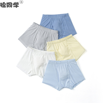 Cotton classmate boy loose underwear no trace child Middle and big child modal summer thin shorts childrens boxer pants