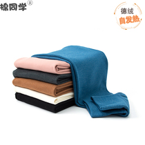 Cotton classmate Autumn pants childrens warm pants De velvet self-heating plus velvet pants thin cotton wool pants winter tight leggings