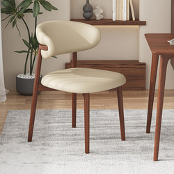Scandinavian Dining Chair For Home Modern Minimalist Popular Desk Chair Backrest Italian Designer Cafe Hotel Stool