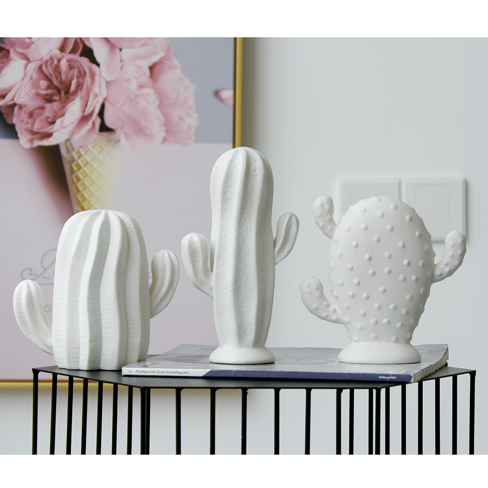 Ceramic Cactus Pendulum plant Vegetal Ball Home Swing Decorated Living Room Decoration
