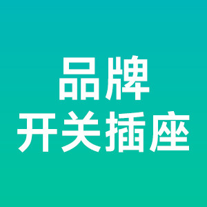 品牌插座工厂店
