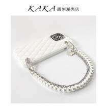 Baroque wind applicable 13promax13 mobile phone shell 12mate30pro with pearl chain p40