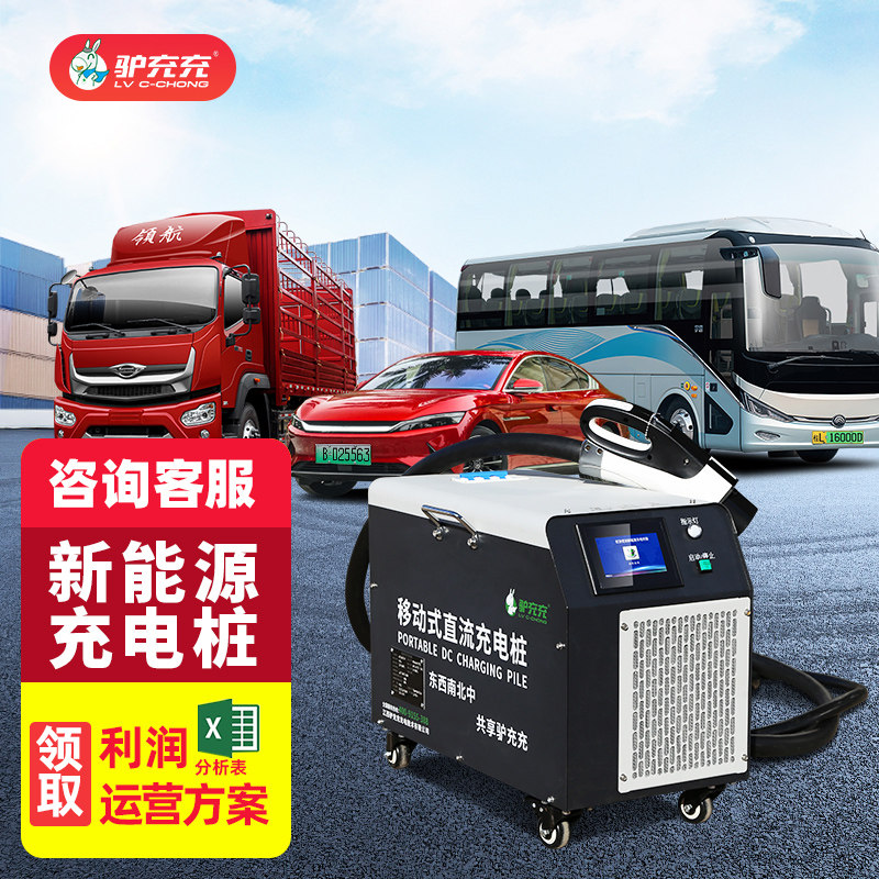 Donkey charging new energy electric car DC charging pile 40kw wagon large passenger car low card universal