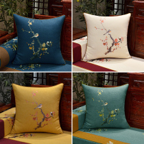 New Chinese sofa embroidery pillow in China wind living room lounge pillow office mattress mattress