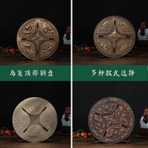  Thrush cage copper plate Brass copper copper top cover birdcage accessories Daquan birdcage utensils