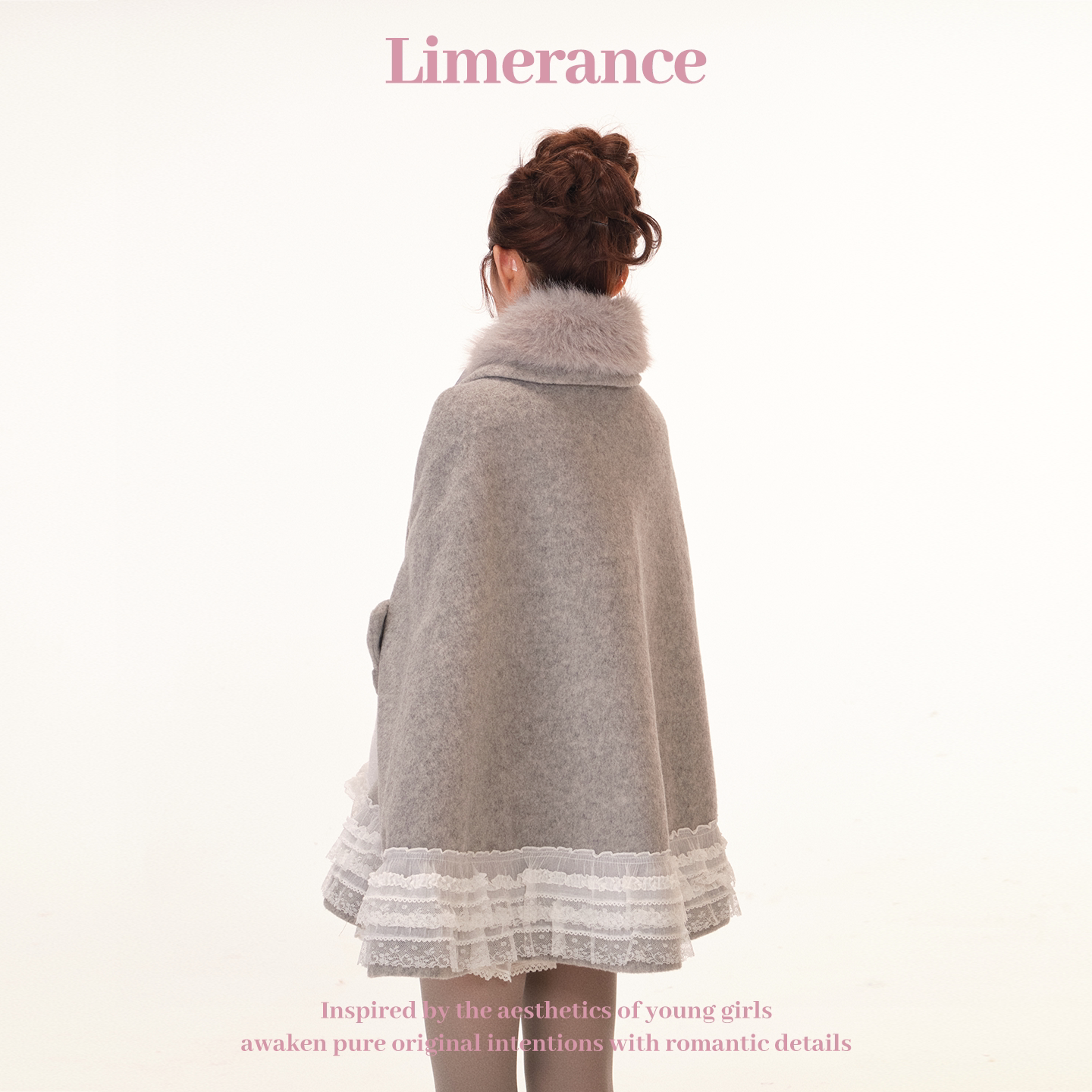 Limerance レース 重ね着風 セットアップ