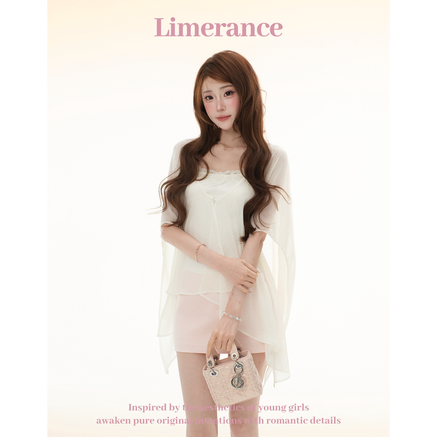 Limerance レース アシンメトリー セットアップ