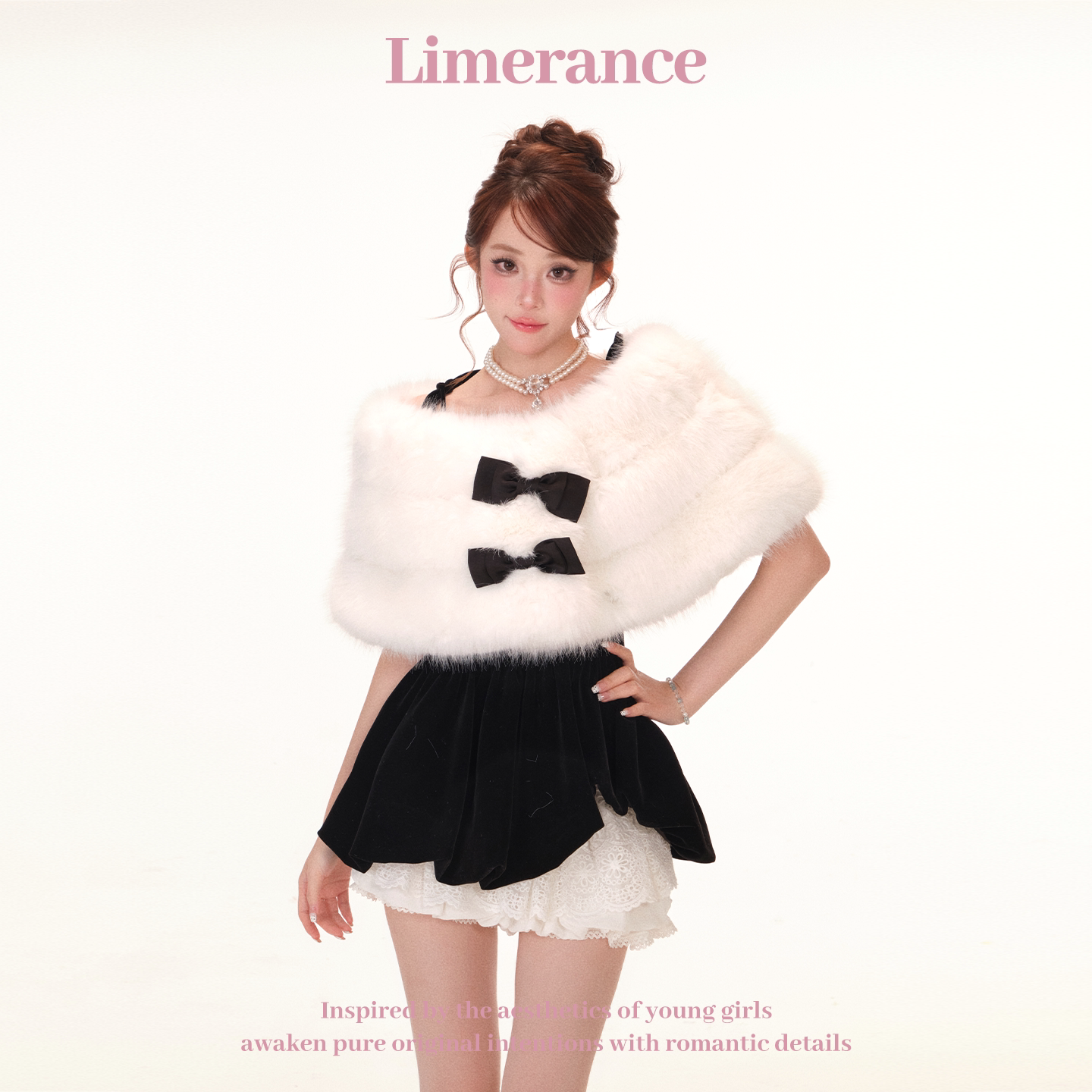 Limerance レース アシンメトリー セットアップ