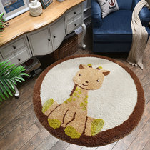 Childrens room Carpet chair Teen Dressers bedroom bedside hanging basket minimalist Nordic Cartoon Round Rug