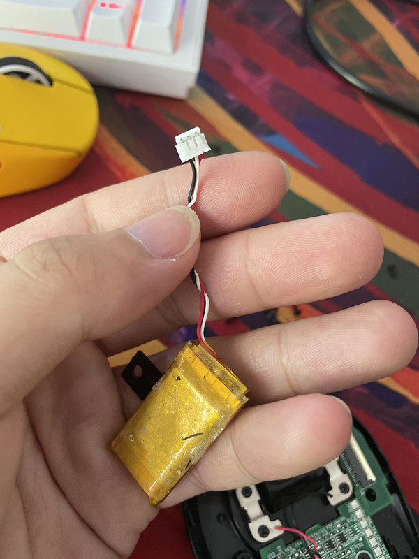适用于 狗屁王 一代 罗技 GPW 内置锂电池
