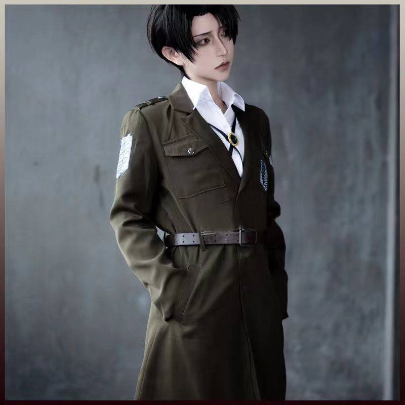 Attack on Titan Cosplay Costume Season Survey Corps Uniform Army