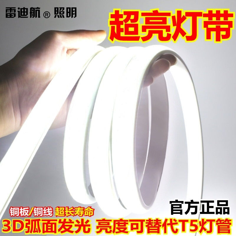 Lamp with LED light Bar ultra-bright Living room Ceiling Home Clothing Three Color Changing Light Soft Light Bar Outdoor Waterproof Linear Light 220v
