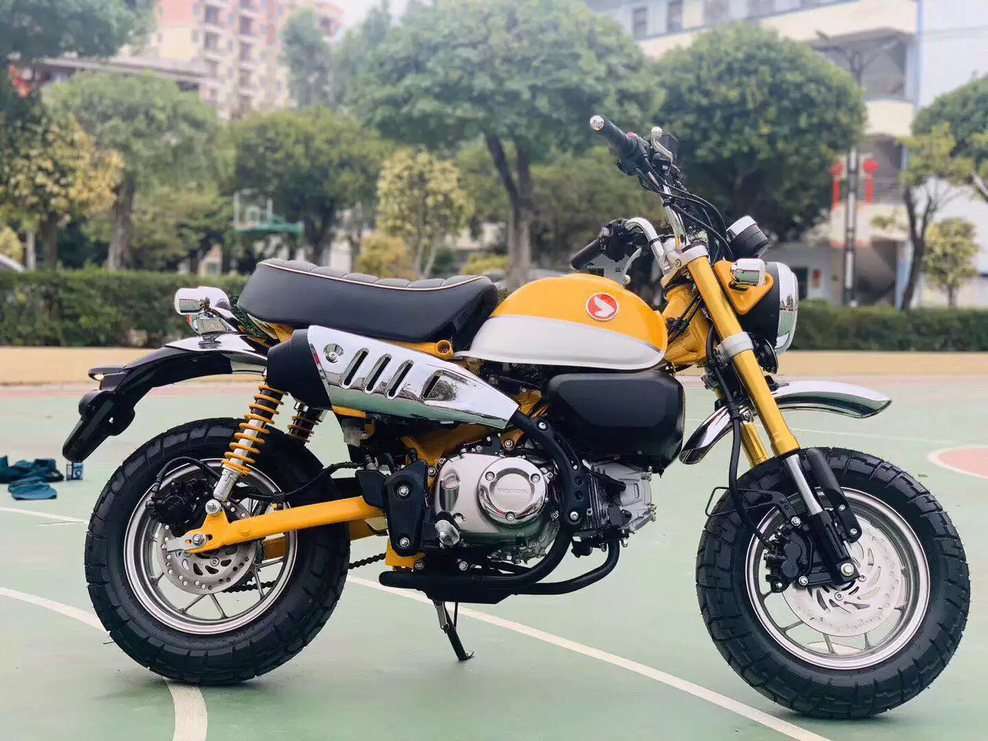 Мини-внедорожный мотоцикл модель Honda, гоночно-коллекционная игрушка, 24,8×15,1×5,3 см