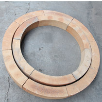 Refractory boiler round curved brick high aluminum refractory brick arc brick crucible furnace brick ring refractory curved brick