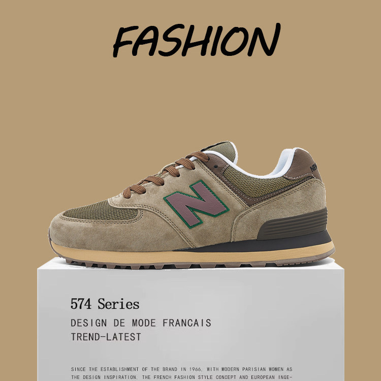Official Genuine 574 Mesh Men's and Women's Sports Running Shoes Breathable Student New Balance Casual Shoes 2026 Spring and Summer Official Genuine 574 Mesh Men's and Women's Sports Running Shoes Breathable Student New Balance Casual Shoes 2026 Spring and Summer