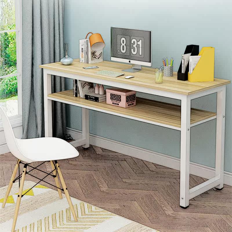 Wall side narrow table computer table long table rental house table girl bedroom landing high school student study table boy