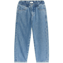 ARKET Boys Cotton Wide Casual Straight Elastic Waist Jeans 2024 Spring New Style 1222757001