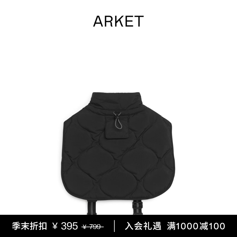 ARKET Pets Thickened Quilted Dogs Rain Cape Down 1000572-Taobao