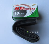 Chaoyang inner tube Chaoyang 18*250 electric vehicle special inner tube 18X2 50 pure butyl rubber curved mouth inner tube