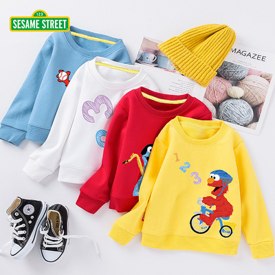 【芝麻街童装旗舰店】儿童秋季新款卫衣