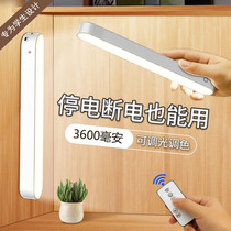 Rechargeable LED eye protection desk lamp for college students dormitory adsorption cool lamp bedroom learning reading folding reading lamp