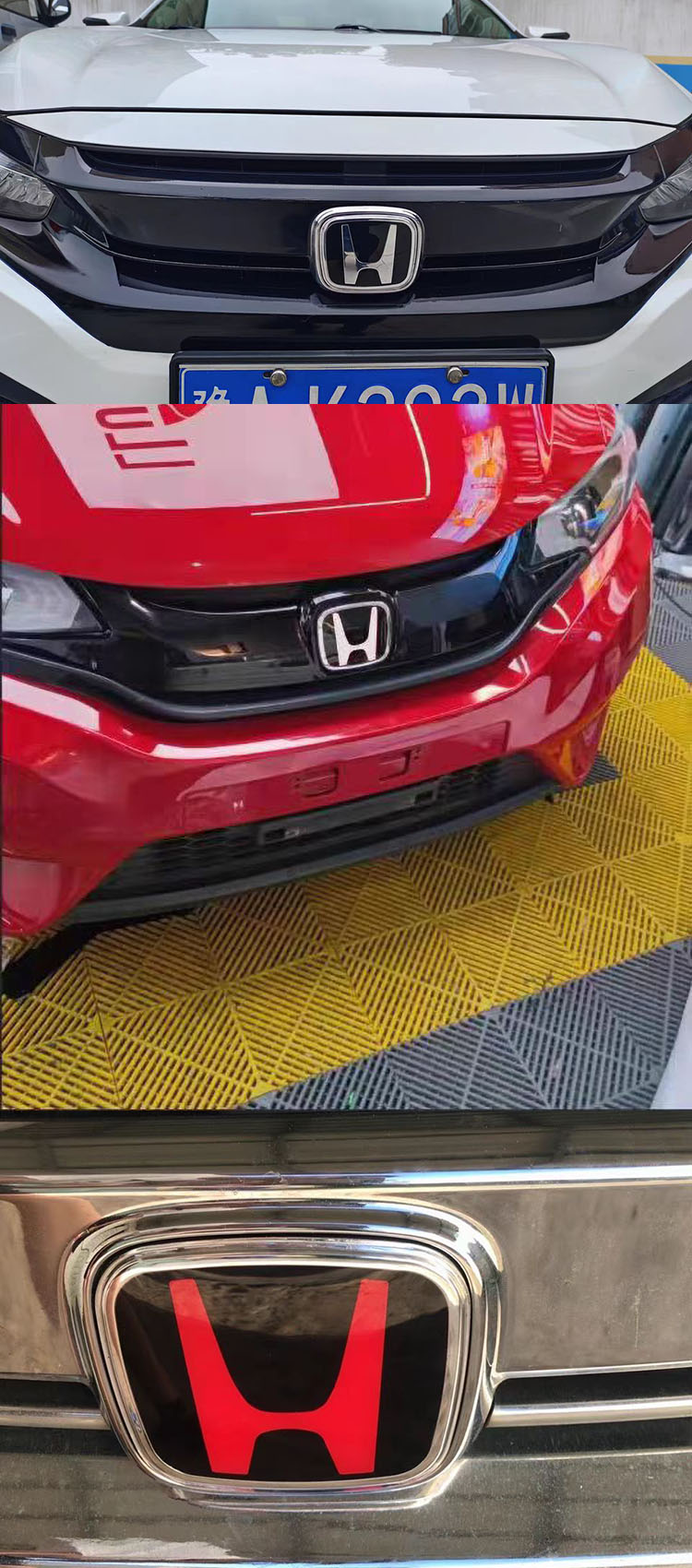 Logo trang trí trước-sau-vô lăng Honda CRV , Civic  các đời xe - ảnh 4
